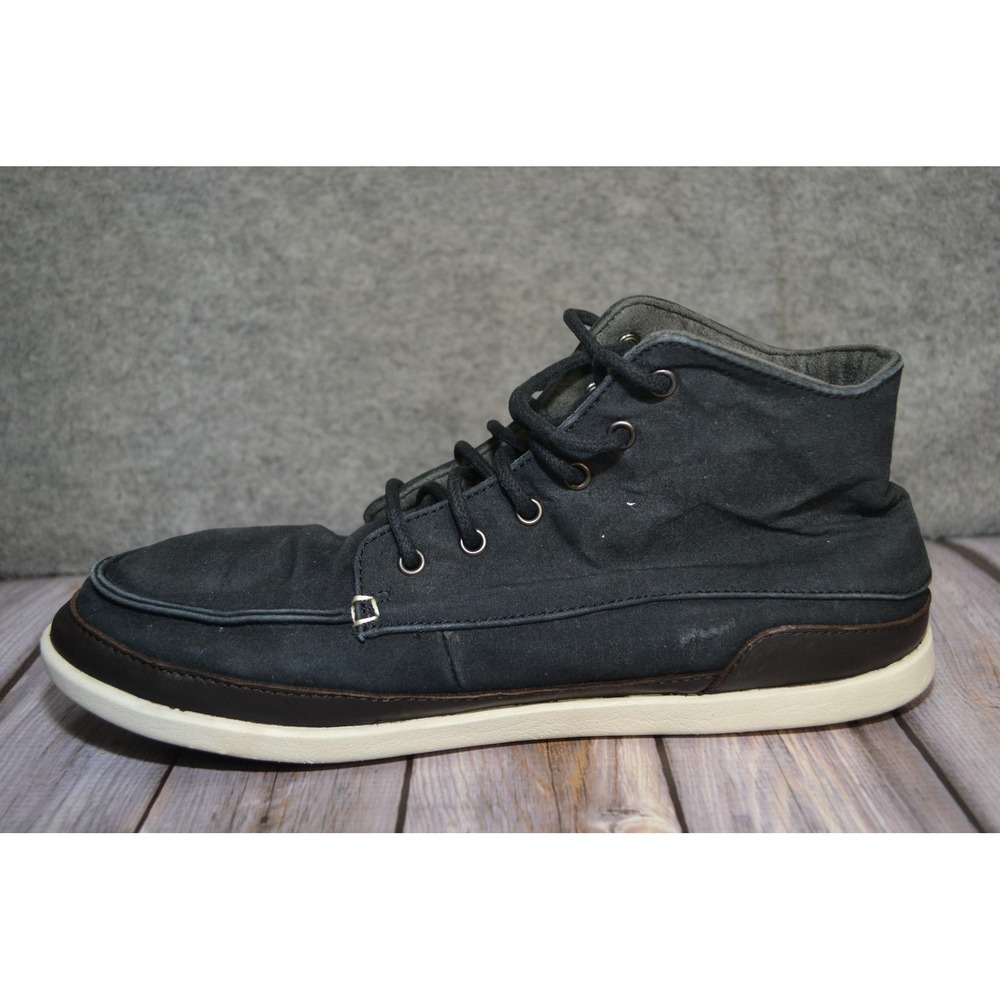 OluKai Nalukai Kapa Boots Mens 10 Blue Chukka Lace Up Lined Casual‎ 10377-4019 - Picture 11 of 16